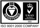 ISO 9001:2000 Company UKAS Quality Management